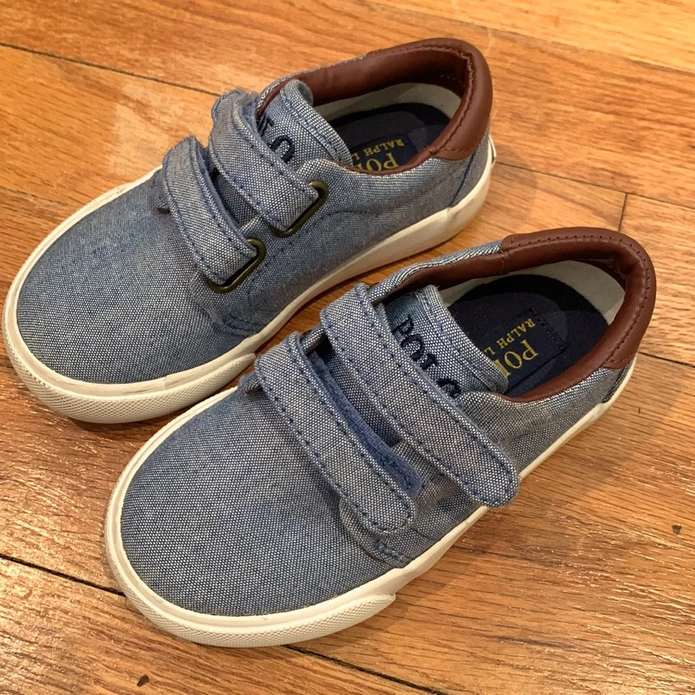 Toddler Boy Polo Ralph Lauren Sneaker size 7 - Picture 1 of 4